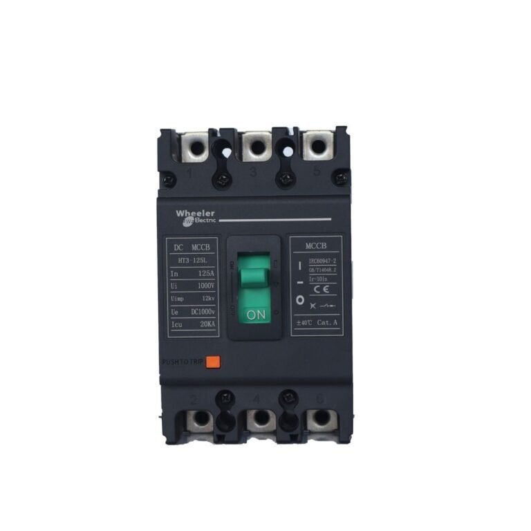 hl 2p dc mccb 400v circuit breaker 150a 160a 200a 225a 250a air switch for power use moulded case